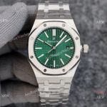 Fake Audemars Piguet Watch Royal Oak 41mm Olive Green Dial Automatic Watch